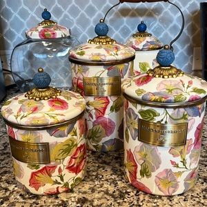 MacKenzie-Childs Canisters